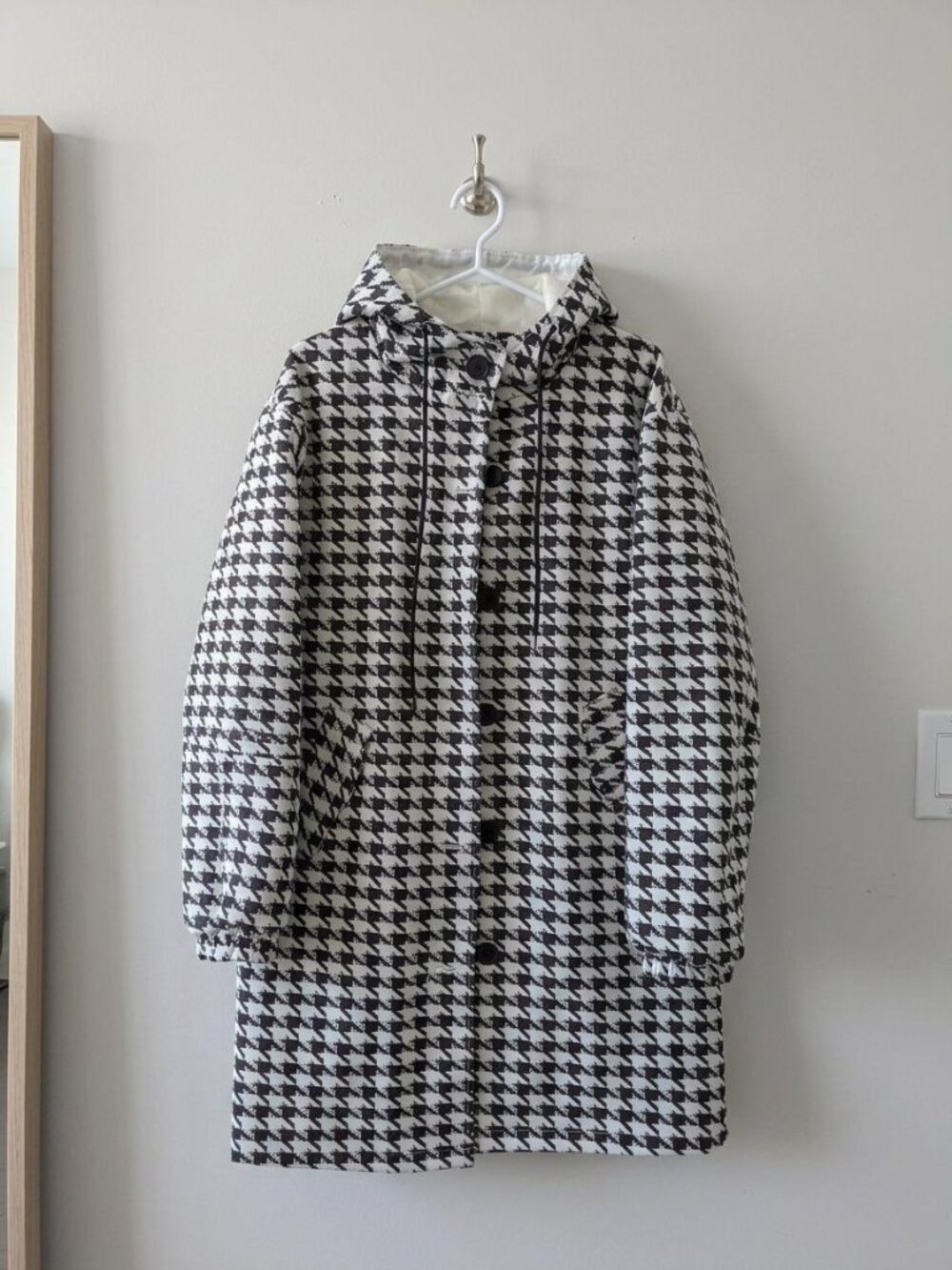 WJACKET Houndstooth Rain Jacket Size S BNWOT